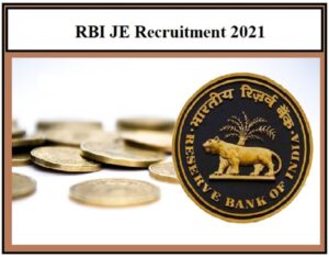 RBI JE Recruitment 2021