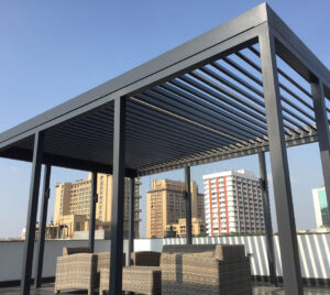 Louvered Pergola and Roof