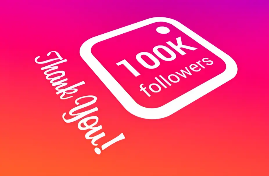 100k Instagram Followers