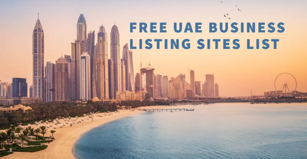 Free UAE Business Listing Sites List