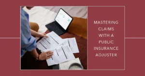 Mastering Claims by Public Insurance Adjuster