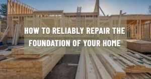 Home Foundation Repair